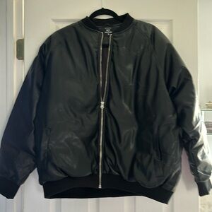 SET Active Black Bomber Jacket